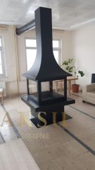 Dört Yönü Açık Şömine Ilgın 2152